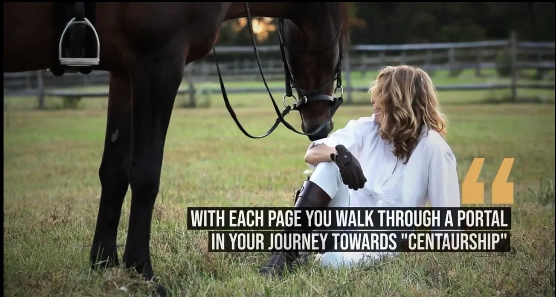 Dr. Maria Katsamanis with horse